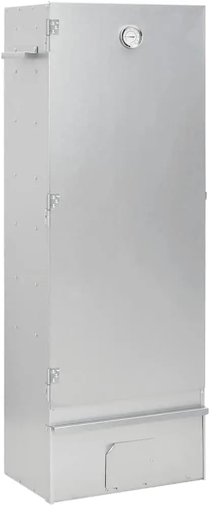 VidaXL Fumoir pour four à barbecue avec copeaux de bois 44,5x29x110 cm – gris