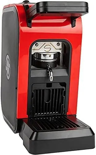 Caffè Stile Spinel Ciao Machine à café à dosettes pour dosettes ESE 44 mm Filtre papier – gris/noir/rouge