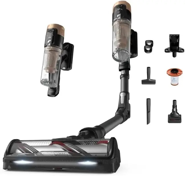 Aspirateur – balai Rowenta X Force Flex 14.80 RH9B74WO 670 W Noir Or