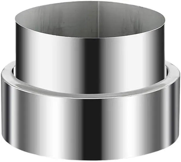 Réducteur pour fumée Acier 120mm à 100mm Pour Poêle Réducteur – gris