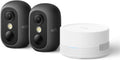 Eufy Security eufyCam C35 Caméras Surveillance WiFi extérieur sans Fil – 256 Go / 8 Go, gris/noir