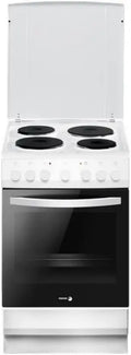Cuisinière – Électrique 62l 4 Feux Blanc - FACE103B
