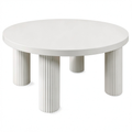 Table basse, coloris crème, pour le salon