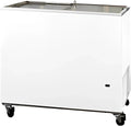 MBH congélateur – 385 L, 1298 x 629 x 892 mm, gris
