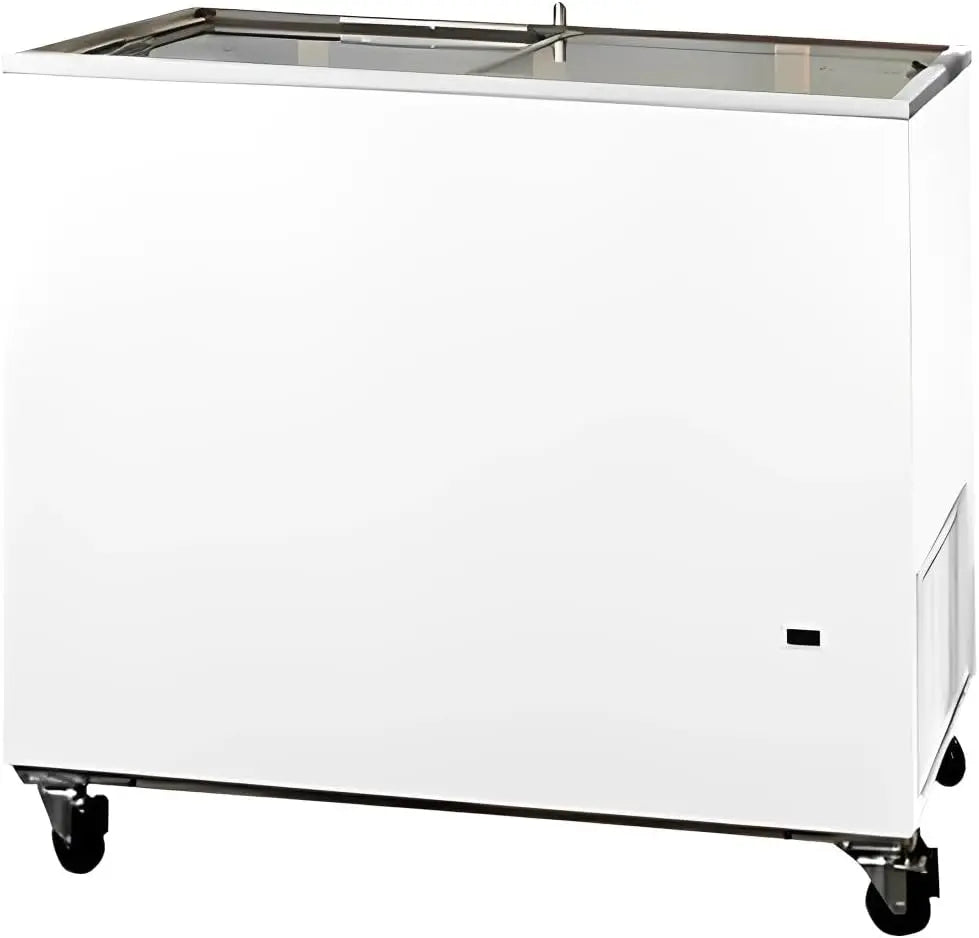 MBH congélateur – 385 L, 1298 x 629 x 892 mm, gris