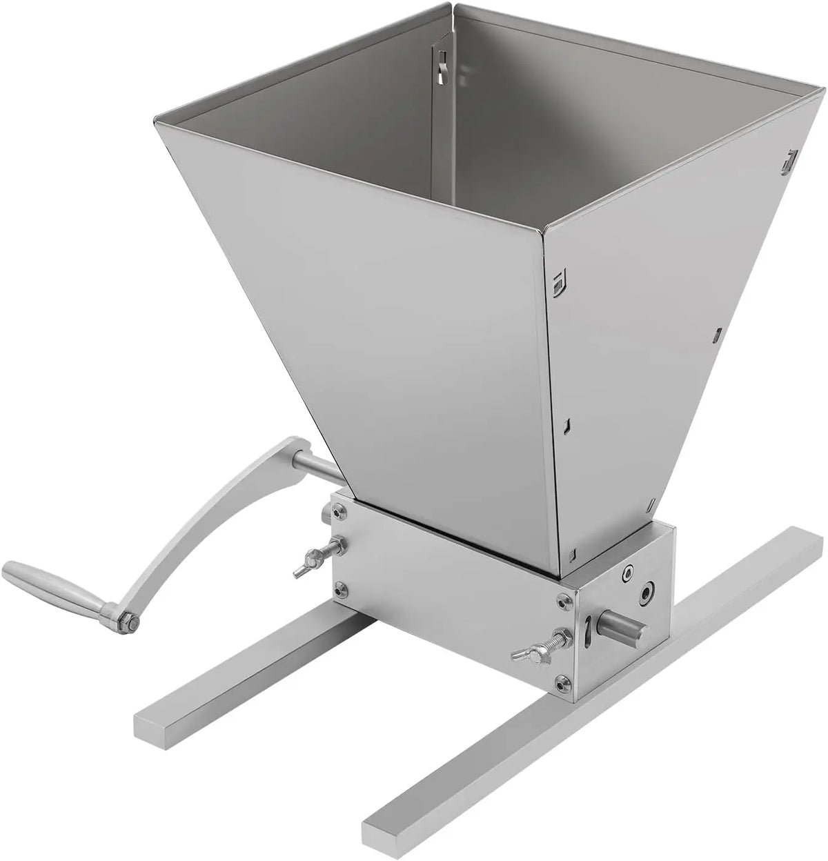 Moulin à céréales professionnel avec puissance de broyage réglable – 19 litres, gris