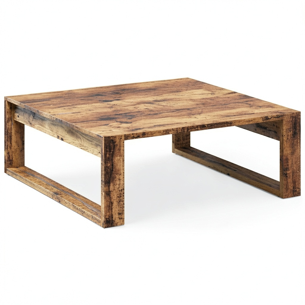 Table basse, 100 x 100 x 35 cm, pour le salon