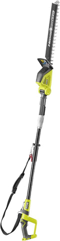 RYOBI Taille-Haies sur Perche 18V One+ Lame 45 cm OPT1845 sans Batterie – 5,0 Ah / 2,0 Ah, gris