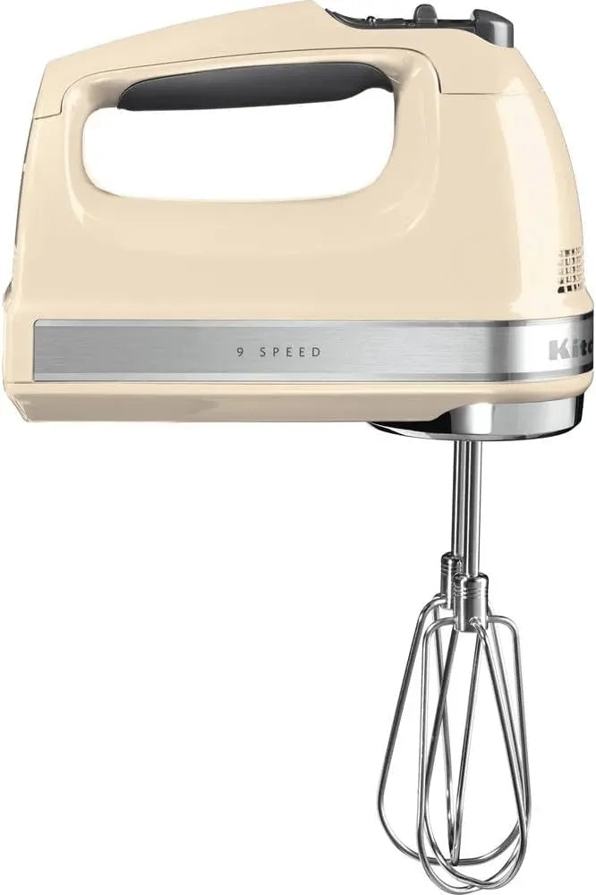KitchenAid Batteur Électrique 9 Vitesses avec Soft Start Crème – 85 W
