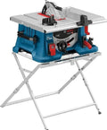 Bosch Professional scie sur table GTS 635-216 + support de travail GTA 560 puissance 1 600 W – gris/bleu