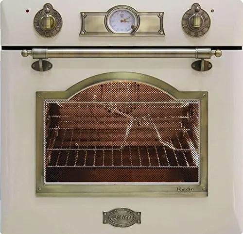 Kaiser EH 6355 ElfEm Electriques Four encastré 67L /8 fonctions/four rétro/8 fonctions/autosuffisant – 65 litres, gris/beige