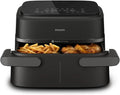 Philips Airfryer 1000 - Air Fryer Panier Flexible 7.1L – 7,1 L, noir/gris