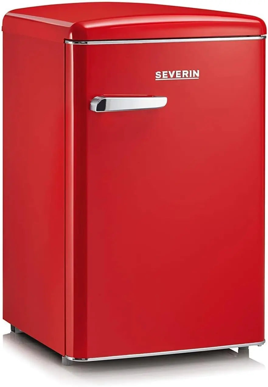 SEVERIN Réfrigérateur Congélateur – 108 L, 110 kWh, rouge