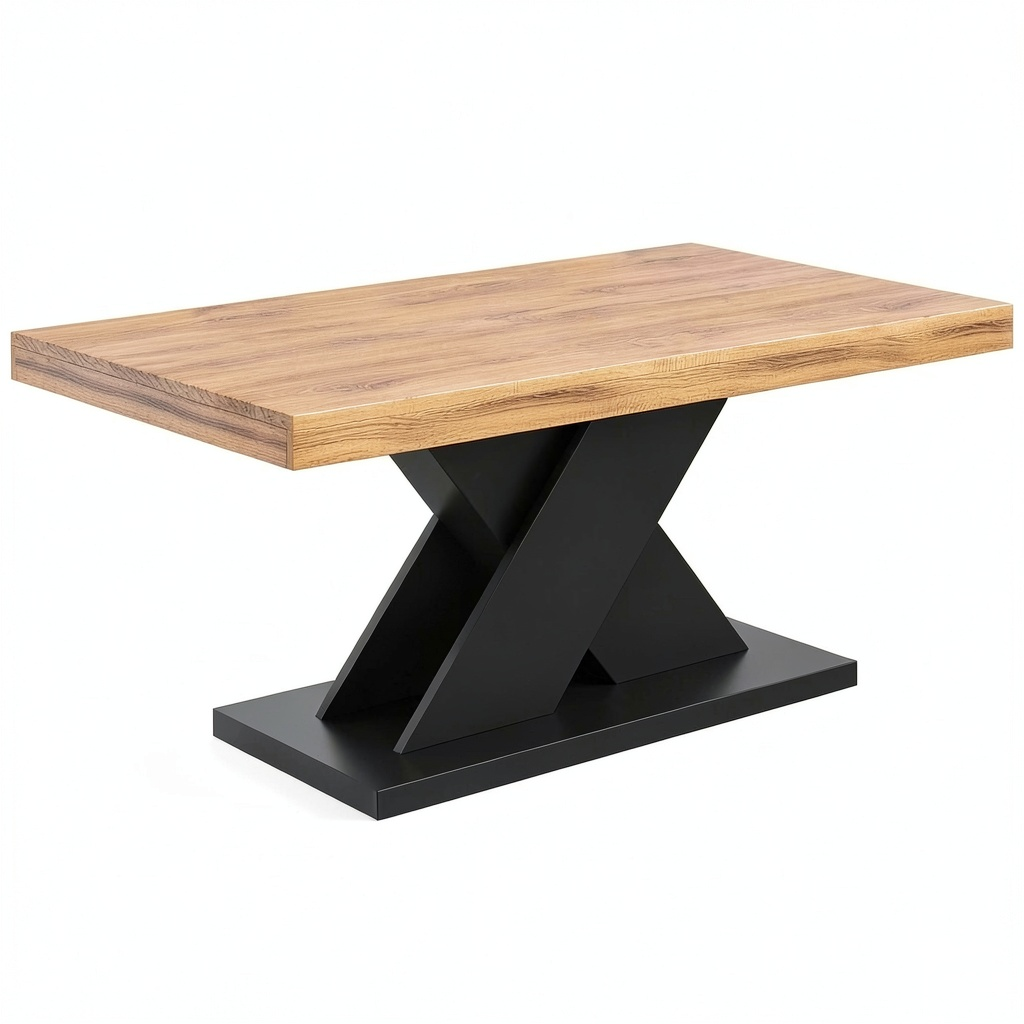 Table basse, coloris noir, pour le salon