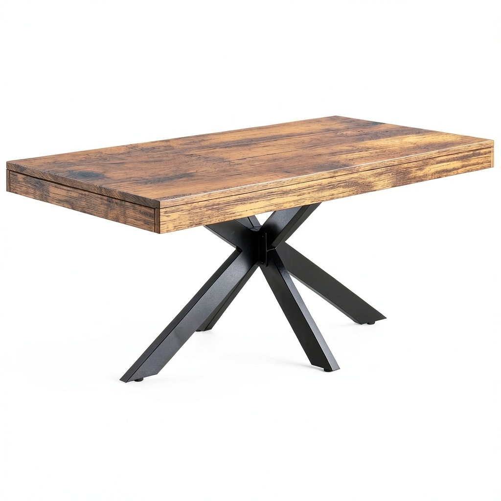 Table basse, coloris noir, pour le salon