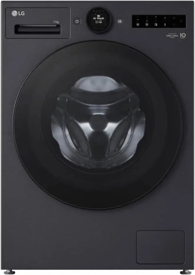 Machine à Laver LG 11 Kg 1400RPM Noire - F4X751TBB – lave-linge