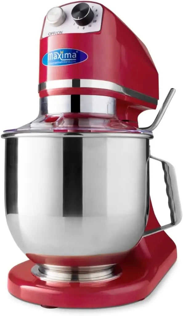 Maxima Impastatrice Planetaria MPM 7L rosso lampone – gris/rouge