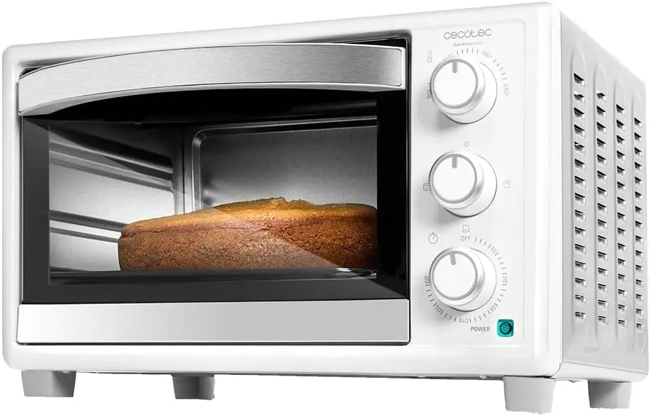 Cecotec Four de comptoir Bake&Toast 2300 Blanc – 1500 W, 23 L