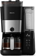 Philips HD7888/01 – cafetière filtre avec broyeur conique, 1,25 L, mouture et intensité réglables