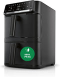 Bosch MAFD661B0 Série 6 - Air Fryer XXL friteuse – 12 L / 6 L, gris/noir