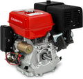 EBERTH 15 CV 11,03 kW moteur à essence batterie – 17 ah, gris/noir/rouge