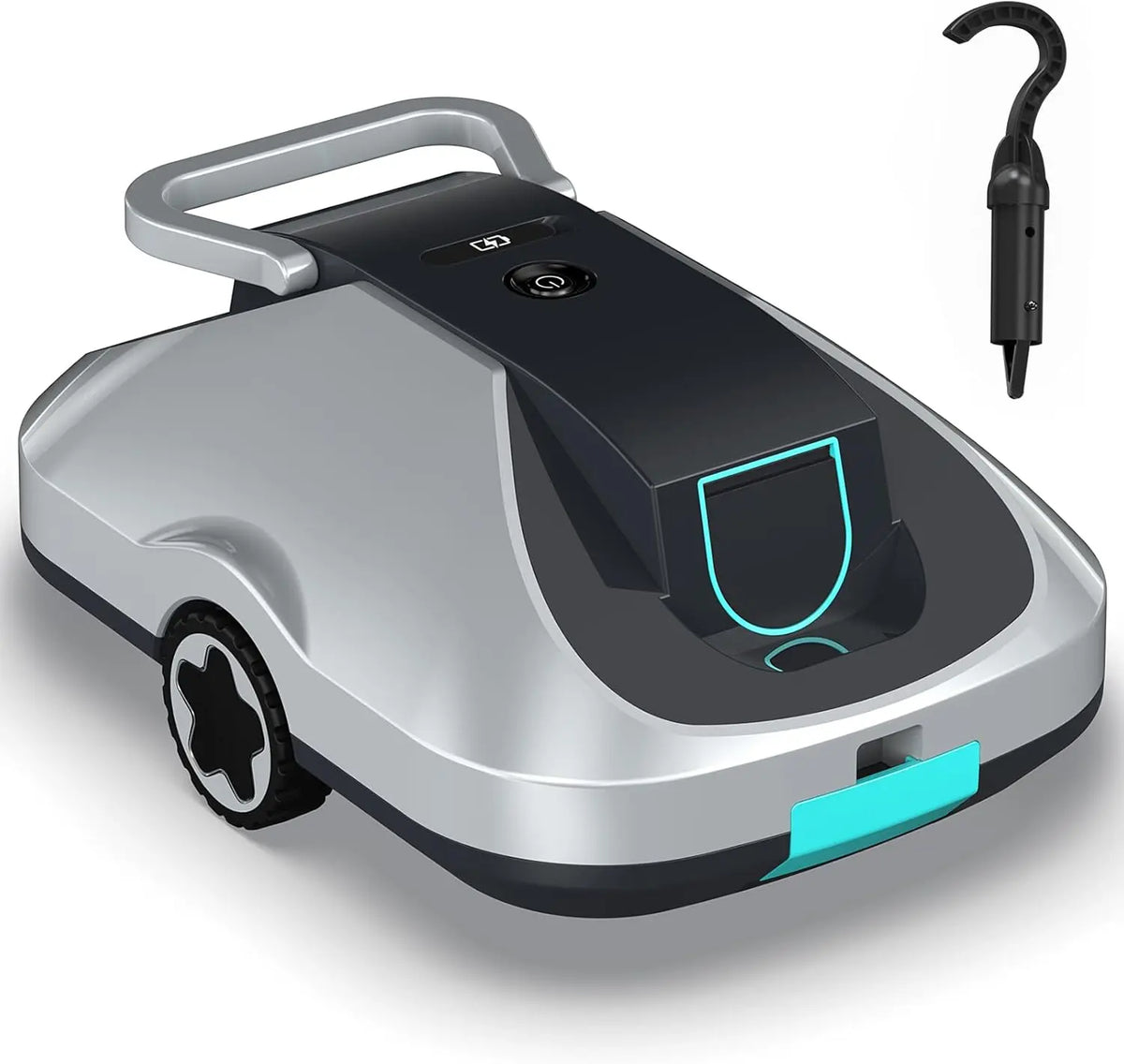 Robot Piscine sans Fil – 4500 mAh, gris/noir