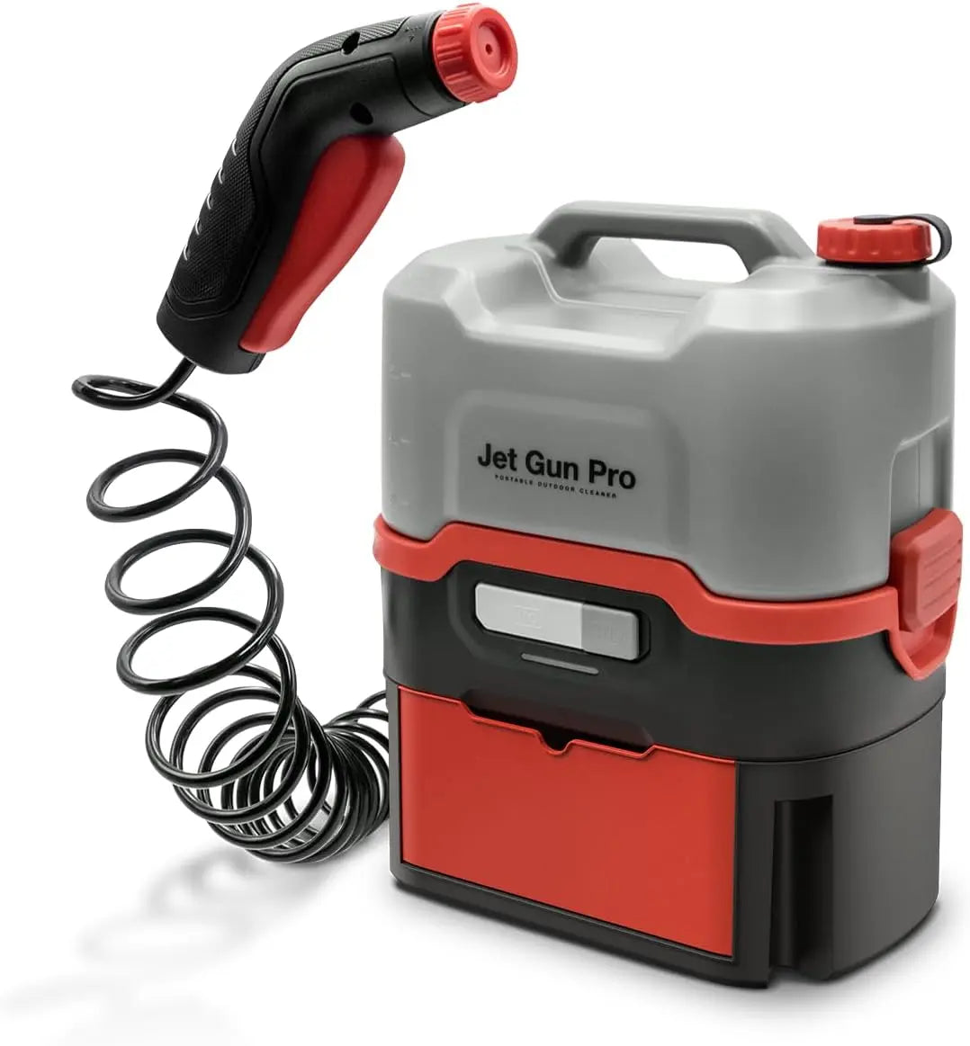 Errecom JET GUN PRO+ nettoyeur haute pression – 8 L, gris/noir/rouge