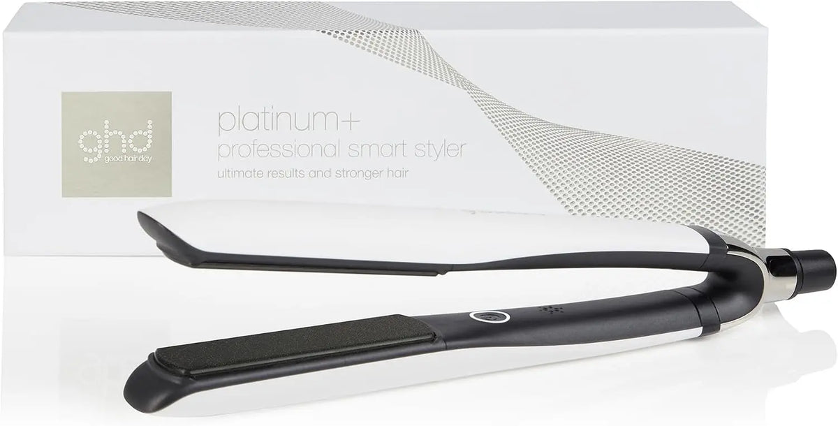 Ghd - Lisseur cheveux ghd Platinum+ - Fer à lisser professionnel – gris/noir