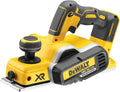 DEWALT Rabot sans balais XR 18V sans Batterie ni Chargeur – DCP580N-XJ, gris/jaune