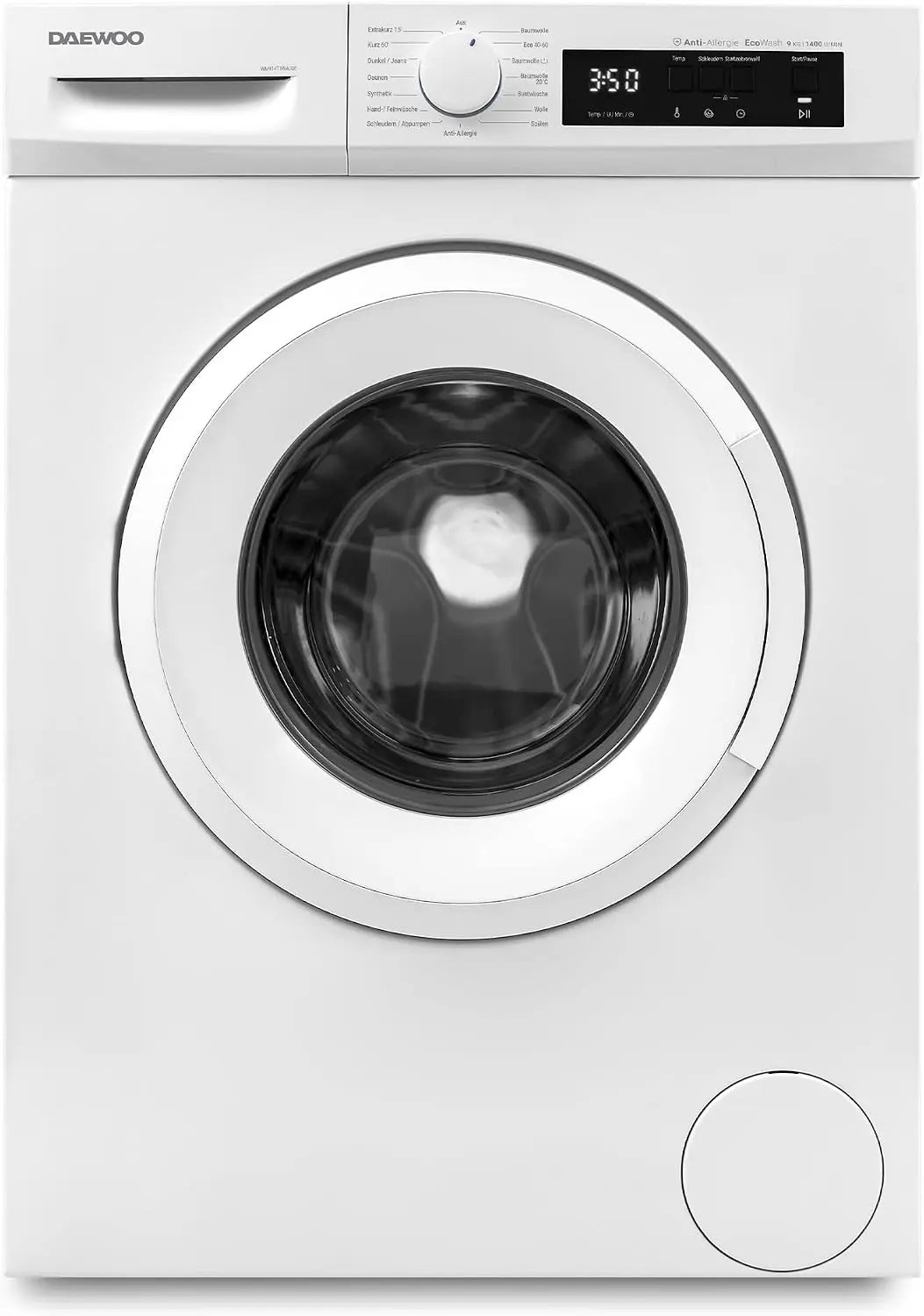 Daewoo WM914T1WA0DE Machine à laver à chargement frontal – blanc