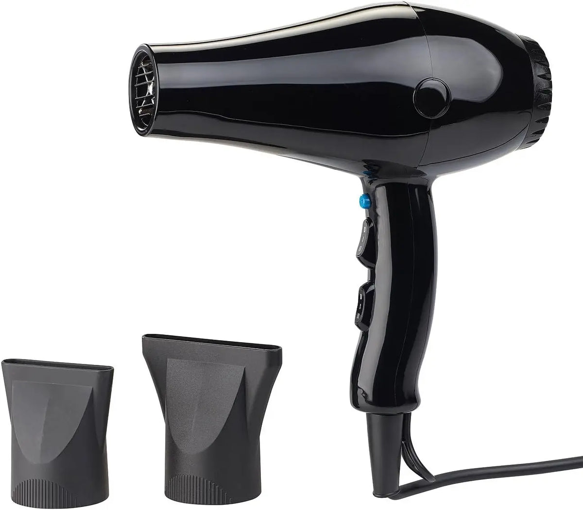 Sèche-cheveux réglable 2000 W [Sichler Beauty] – gris/noir