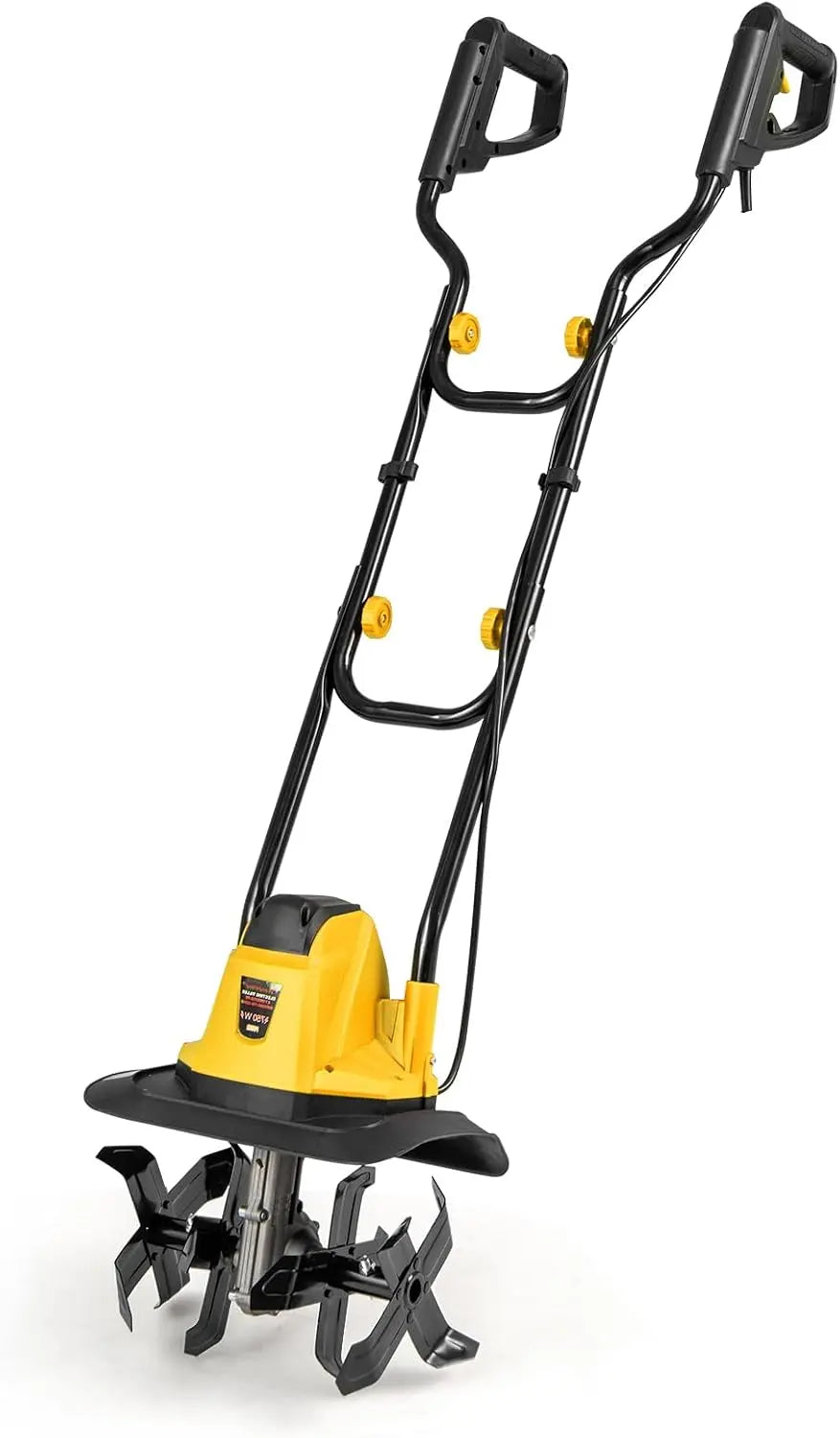 SOARS Motobineuse Electrique Pliable 750W – 32 x 24 x 138 cm, jaune