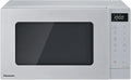 Panasonic NN-GT23QMBPQ Four à micro-ondes avec plaque en verre et étagère métallique – 800 W / 1000 W, 20 litres, argenté
