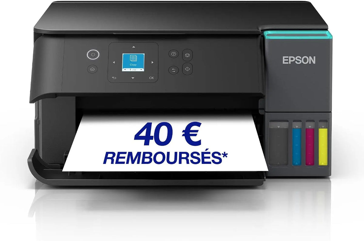 Epson EcoTank ET-2955 Imprimante à Réservoirs D'Encre – gris/noir