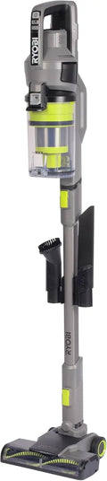 RYOBI - Aspirateur Balai 18V - 30 AW - 820 L/Min - 600 ML - Se maintient Droit - Livré avec 1 Brosse – sans batterie, gris