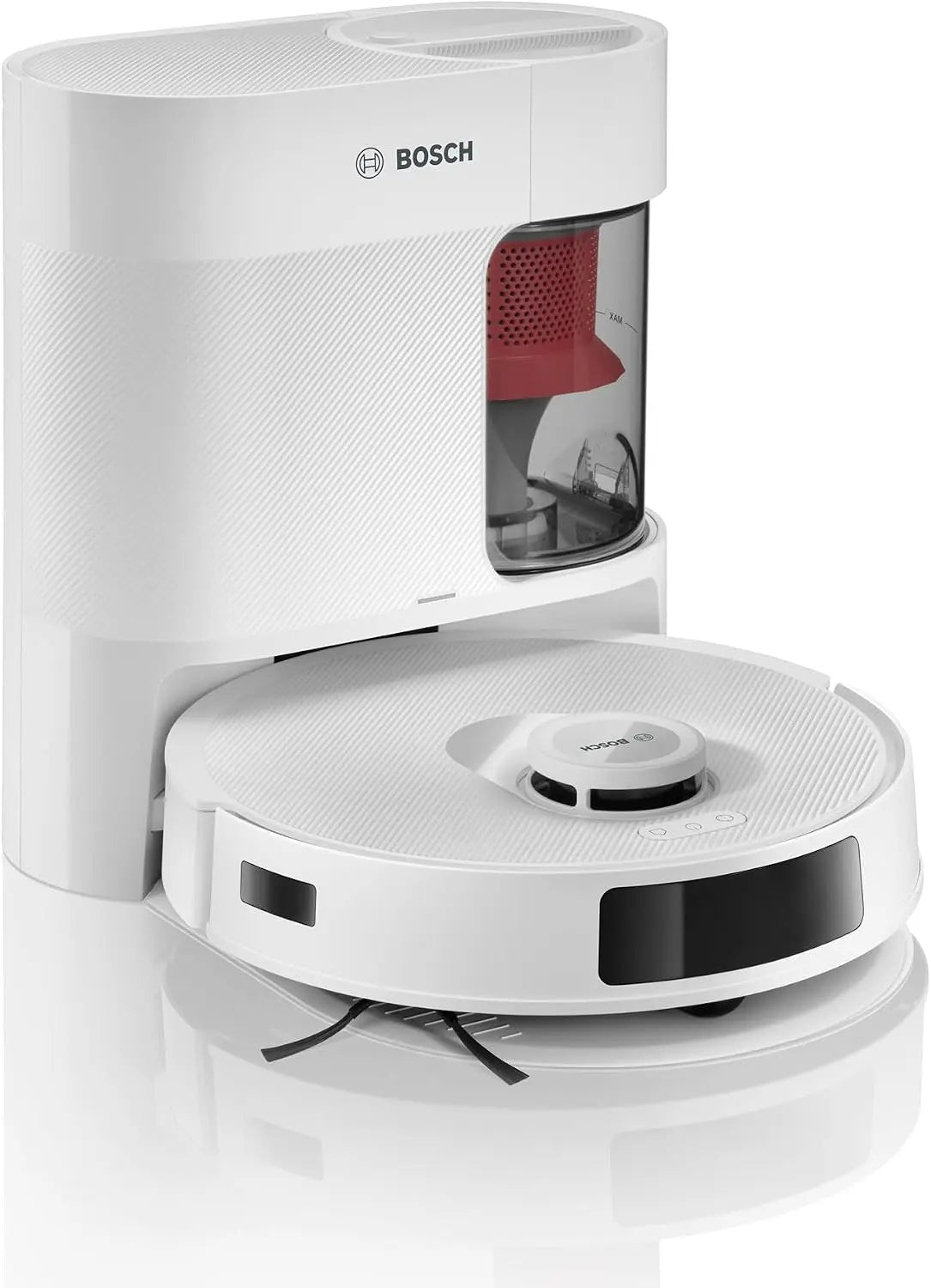Bosch BCRD1W Spotless+ - Robot aspirateur-laveur – 1,5 L, gris