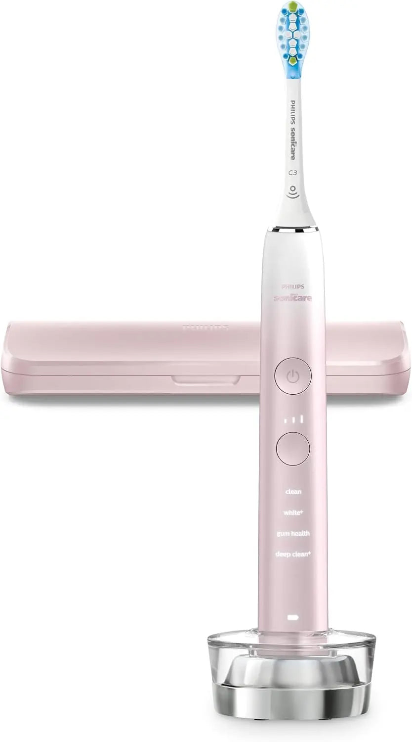 Philips Sonicare HX9911/84 DiamondClean Adultes Sonic toothbrush Rose Blanc – appareil d'hygiène dentaire