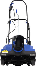 Souffleuse à neige électrique 2400 W déneigeuse – 60 x 56 x 120 cm, 50 Hz, noir/gris/bleu