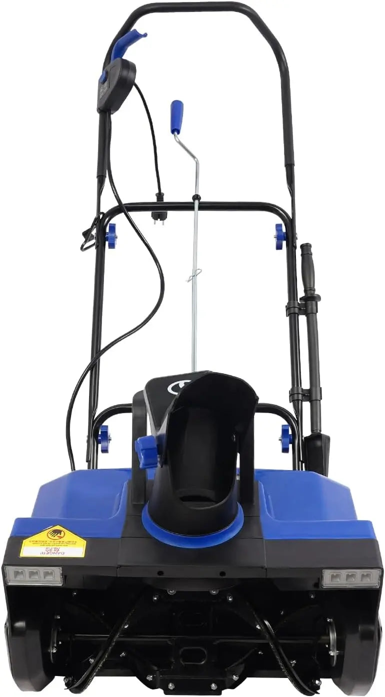 Souffleuse à neige électrique 2400 W déneigeuse – 60 x 56 x 120 cm, 50 Hz, noir/gris/bleu