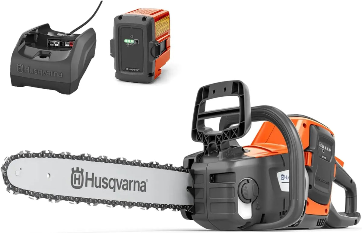 Husqvarna Scie à chaîne 240i SET - avec. 1x Batterie BLi20 & 1x Chargeur 40-C80 – gris