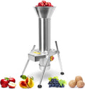STREND PRO Broyeur de fruits électrique EFC-1 en acier inoxydable – 1100 W, argenté