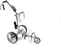 GT-FR Chariot de Golf électrique en Acier Inoxydable avec télécommande – 200 W, argenté