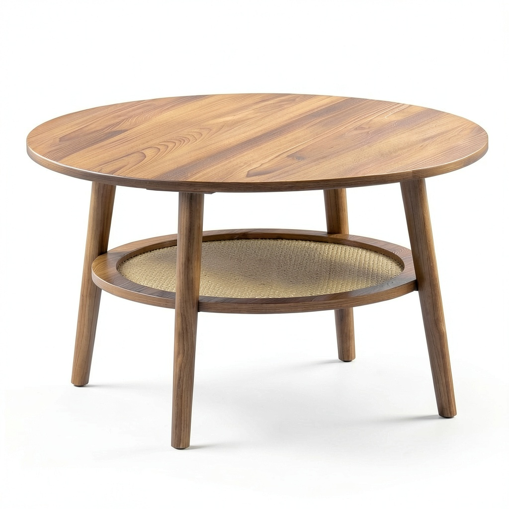Table basse, coloris naturel, pour le salon