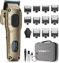 VGRPRO Tondeuse Cheveux Hommes Professionnel – sans fil, gris