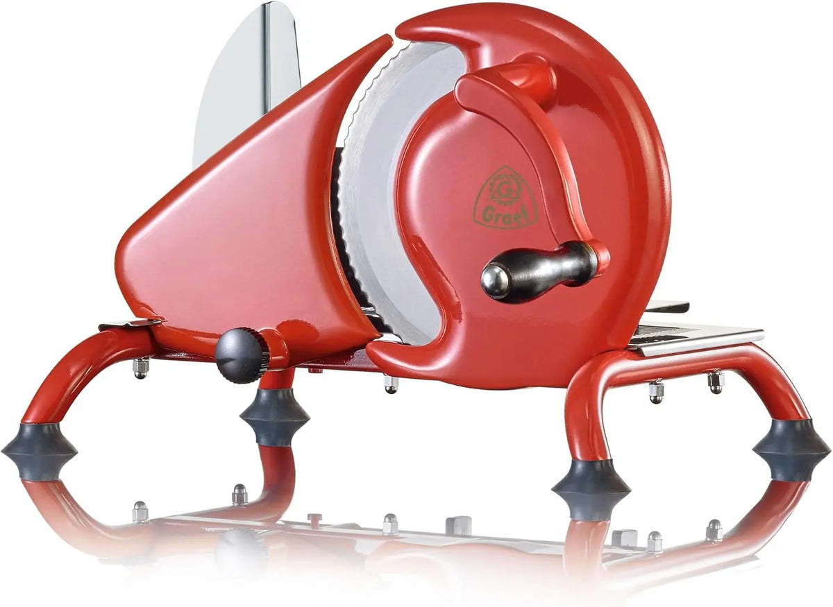 GRAEF Manuale H93 Trancheuse manuelle universelle – argenté/rouge