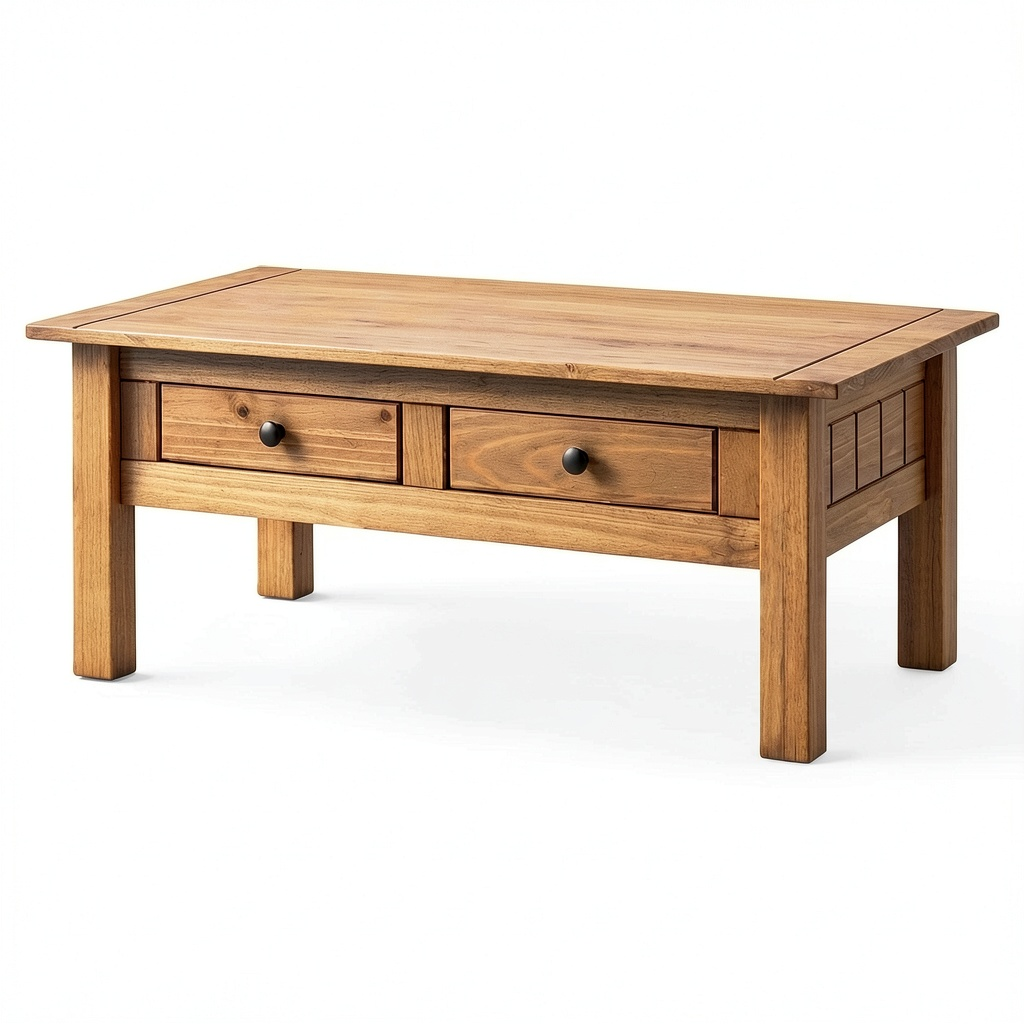 Table basse, avec tiroirs, pour le salon