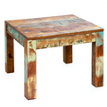 Table basse, en bois massif, pour le salon