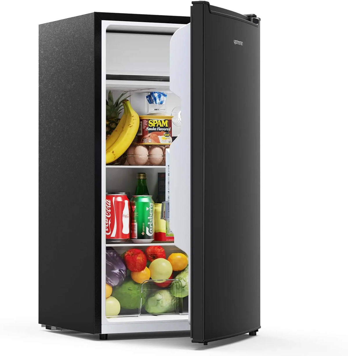 Upstreman 85 Litres Petit Frigo – CR85, 84 kWh, noir