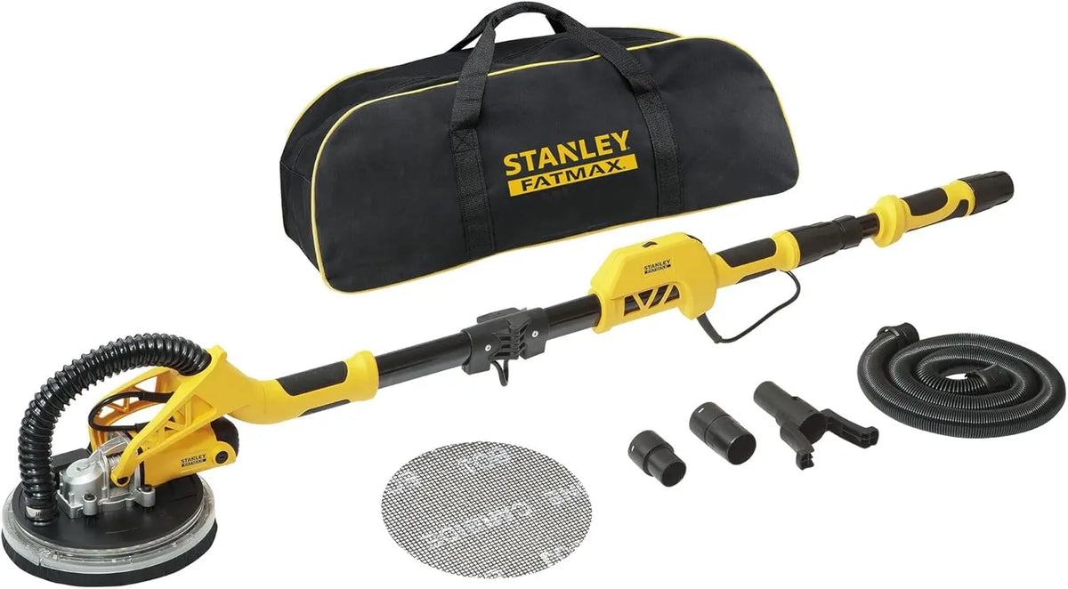 STANLEY FATMAX Ponceuse cloisons sèches 225 mm SFMEE500S-QS – 750 W, gris/noir