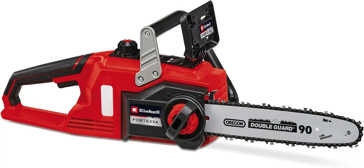 Einhell Tronçonneuse sans fil FORTEXXA 18/30 – gris/rouge